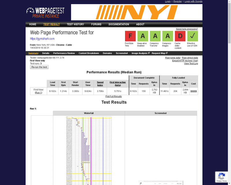 WebPerfTest.org